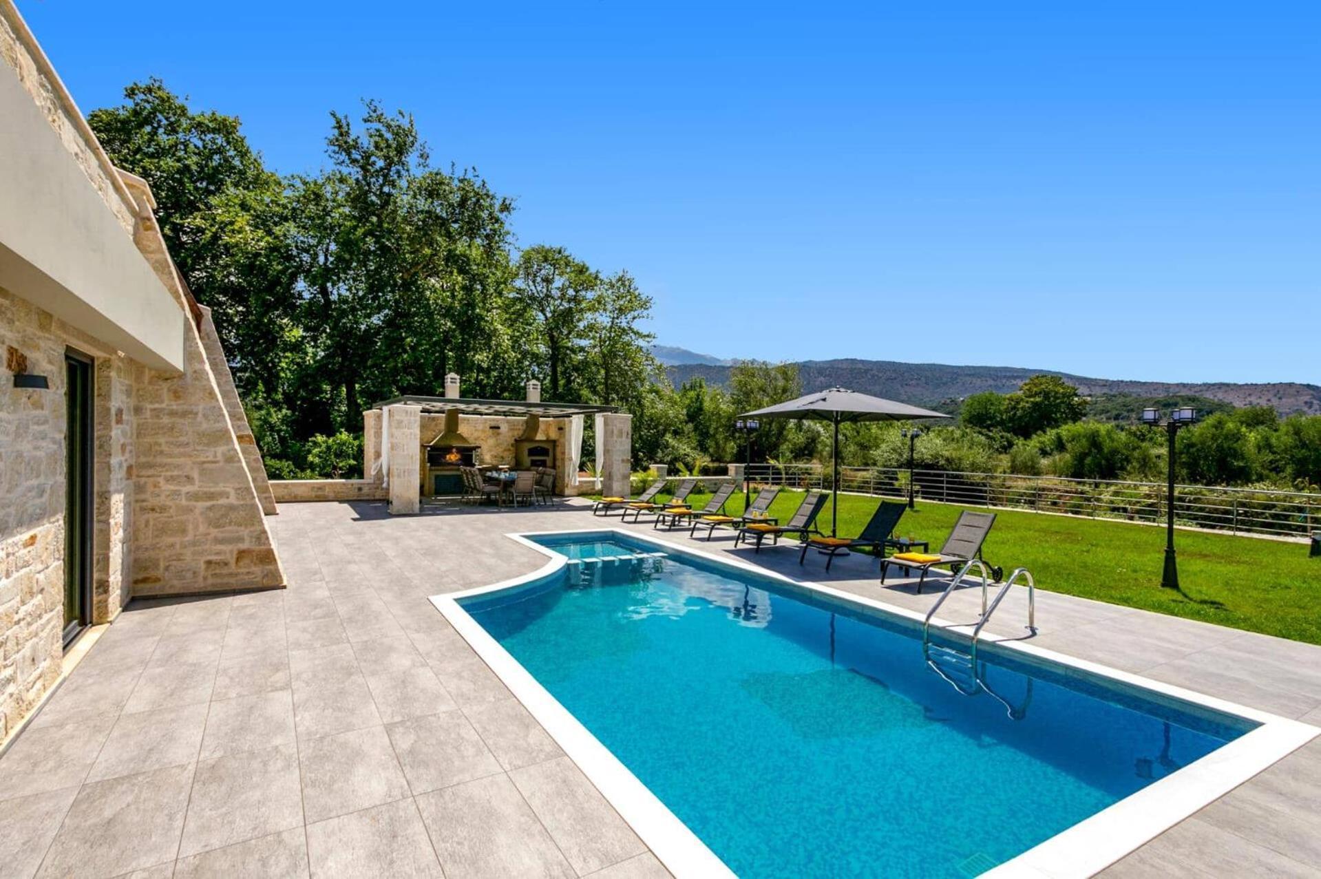Villa Potami Angela By Villa Plus Stilos 外观 照片