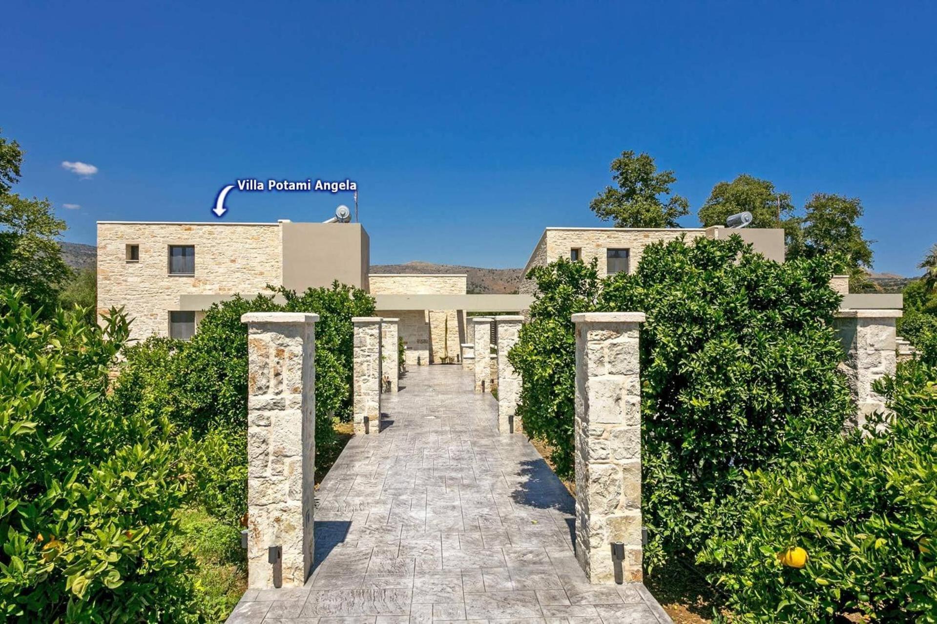 Villa Potami Angela By Villa Plus Stilos 外观 照片